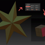 【ZBrush】Initialize(イニシャライズ)。ローポリメッシュ生成機能でQuickMesh(クイックメッシュ)を作る