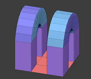 ZBrush-ZModeler(Zモデラー)のアクションのリピート機能と ZBrush-ZModeler(Zモデラー)のアクションのリピート機能と
