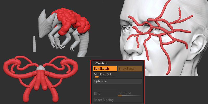 【ZBrush】ZSketch（Zスケッチ）の使い方とZSketch各設定。3通りの使い道をマスターしよう！