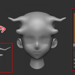 ZBrush-ディテールやポーズの保持と調整!Layer(レイヤー)の使い方と各設定