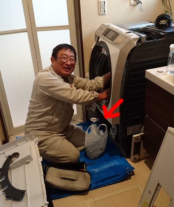 体験談】パナソニック ドラム式洗濯乾燥機の分解掃除を業者にお願い 