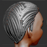 UdemyでZBrushコースを購入してみた9~ZBrushで作る初めてのキャラクター制作7~