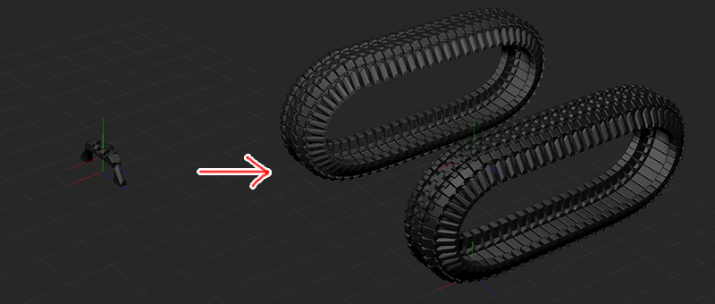 circular array mesh zbrush