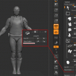 ZBrush-SubToolフォルダの使い方と各機能