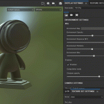 【SubstancePainter】Display Settings:Environment Setting(環境)の各設定