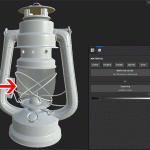 【SubstancePainter】オブジェクトを半透明化のワークフローと関連プロパティ