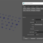【Maya】コントローラー用シェイププリセット!フリースクリプト「MoxRigController」