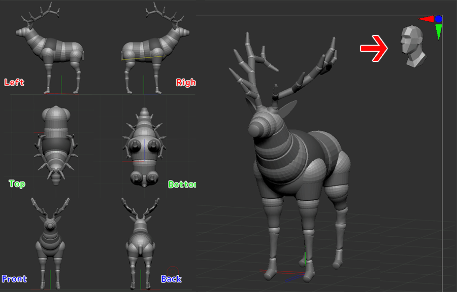 Zbrush Camview カムビュー の使い方とカスタムcamviewの作り方 らくがきクリエイトmononoco