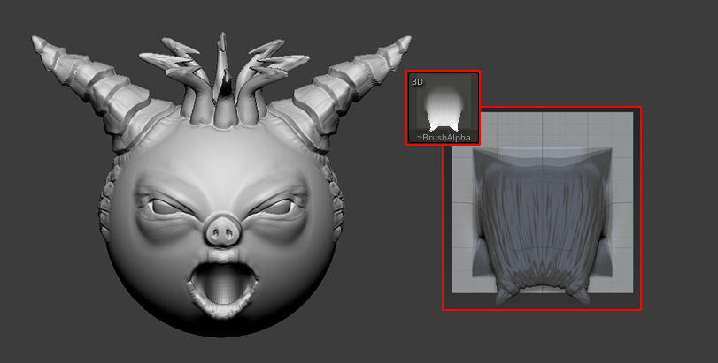 Zbrush Vdm ベクターディスプレイスメントメッシュ ブラシの作り方 らくがきクリエイトmononoco