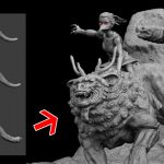 ZBrushMasterコース キャラクター・クリーチャー造形実践編 受講記録