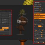 ZBrush-動画を調整したい!Movie(ムービー)とModifiers(モディファイア)の各設定