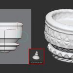 ZBrush-カーブで回転体作成!CurveLatheブラシ