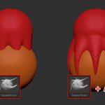 【ZBrush】SnakeHook＋ALTでオブジェクトに沿ってメッシュを押し出そう