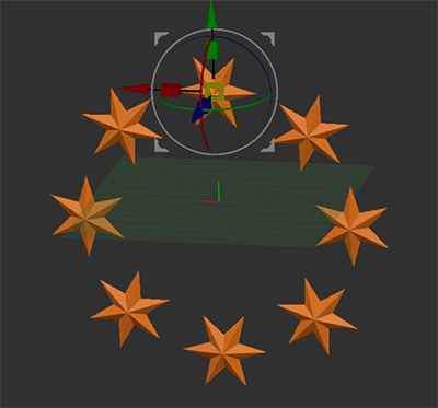 Zbrush ワールド軸を中心にオブジェクトを円状に複製する Arraymesh らくがきクリエイトmononoco