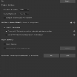 【SubstancePainter】新規プロジェクト作成の設定とメッシュのインポート