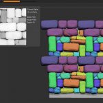 ZBrush-ArrayMeshを使ってタイリング可能なアルファ(テクスチャ)を作成する方法【チュートリアル】