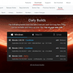 【Blender】Blender 3.00 Alphaのダウンロード＆インストール