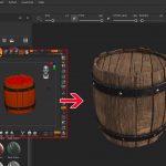 ZBrushからSubstance3Dpainterへの基本的なワークフロー