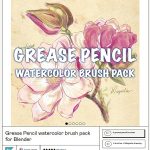 【Blender】Grease Pencil(グリースペンシル)でカスタムブラシを追加してみる