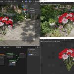 【Blender】HDRI画像を使用してIBLライティング(背景あり/なし)