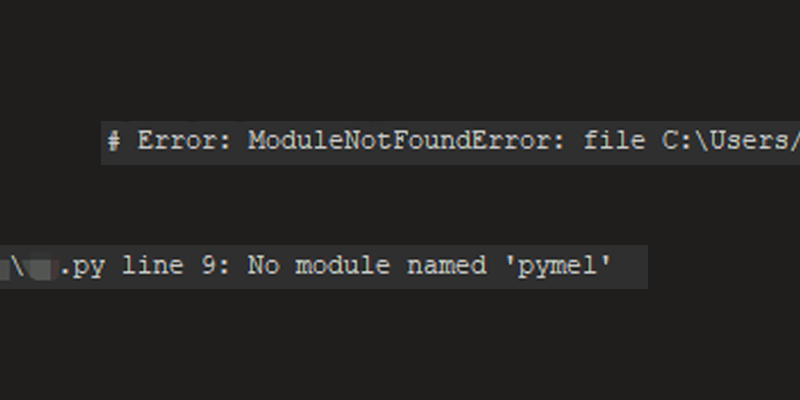 【Maya】2023でPymelをインストールする方法【No module named 'pymel' 】
