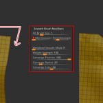 【ZBrush】境界部分もスムージング!Minimum Connected Points to Smooth