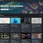 【Blender】Blender Extensions(エクステンションズ)の使い方