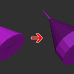 【ZBrush】三角ポリゴンを見つける方法