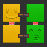 【ZBrush】BackFaceMaskを使って前面を自動マスキングする方法
