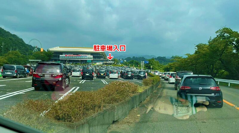 【夏休み】8月の東京サマーランド(日曜日)に行ってきた記録・前編【駐車場の混雑状況】