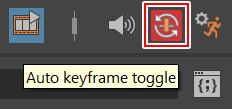 Maya Auto Key button