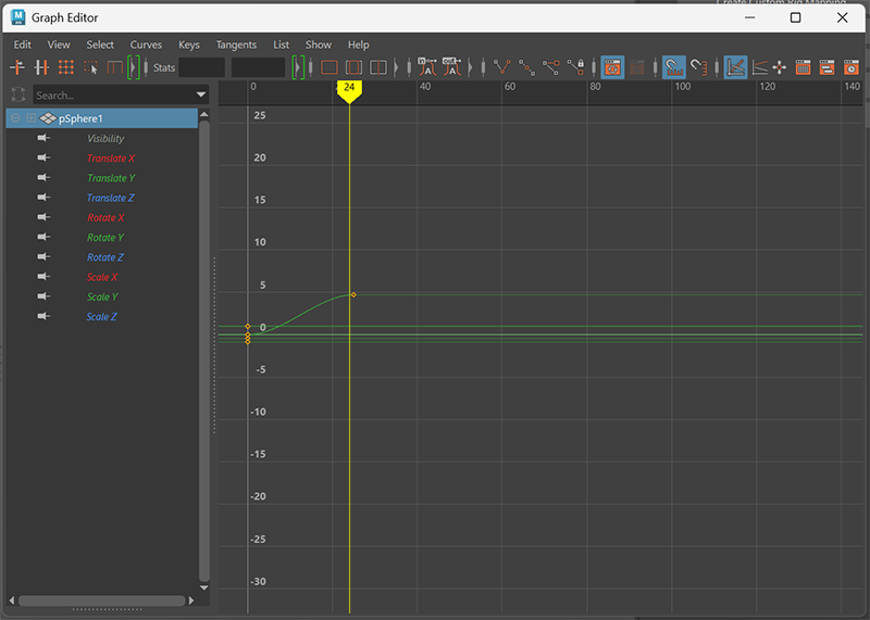 Maya Graph Editor